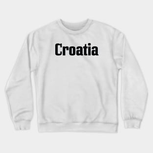 Croatia Croatian Crewneck Sweatshirt